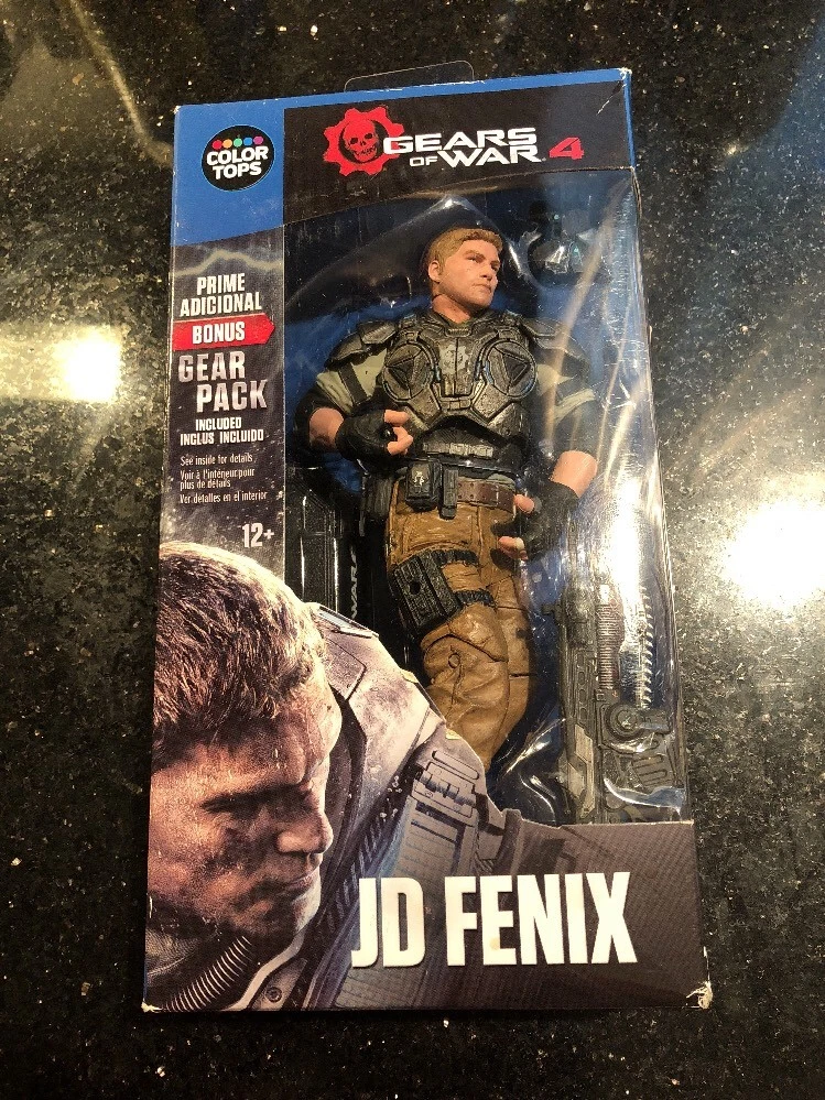 McFarlane Toys Gears of War 4 JD Fenix 7” Collectible Action Figure