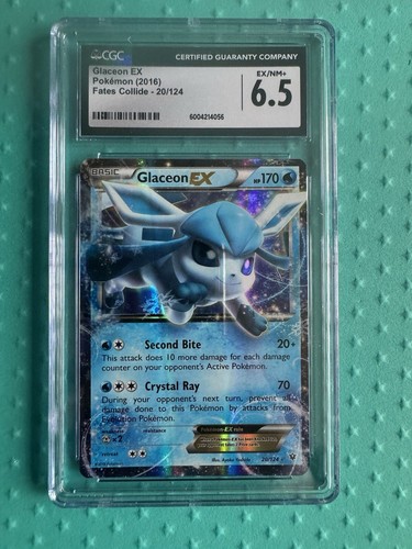 Glaceon-EX graded CGC 6.5 for sale on eBay