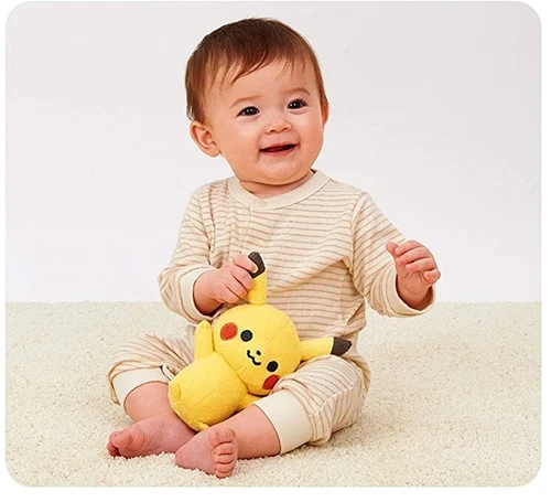 Pokemon Pokemon Monpoke Pikachu First Baby Cloth Toys Gift Set New Born Baby - Picture 6 of 10