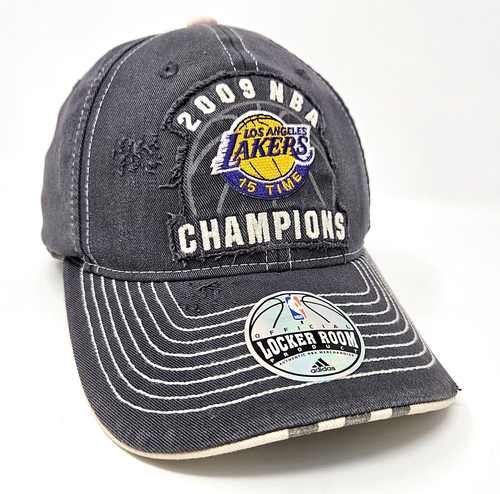 Los Angeles LA Lakers 2009 NBA Championship Kobe Bryant Locker Room Flex Hat Cap