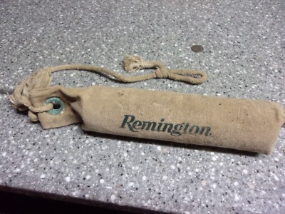 T7 vintage remington dog training throw toy