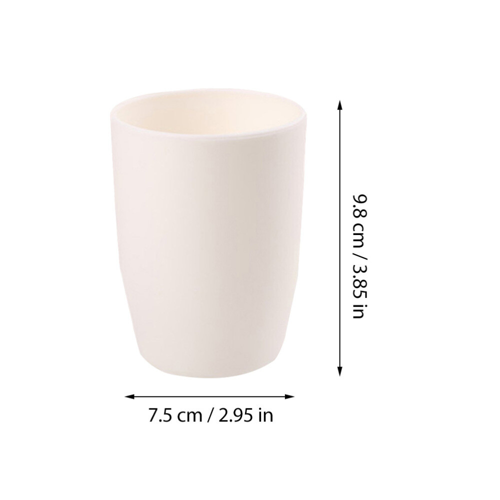 Unbreakable Plastic Toothbrush Tumbler Cup Drink Mug  