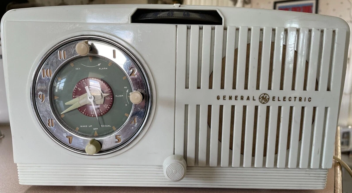 GENERAL ELECTRIC ラジオ時計 1950製MADE IN USA GENERAL ELECTRIC
