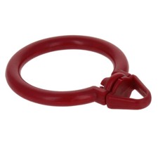 34mm Curtain Pole Rod Rings Bathroom Shower Hanging Rings Fittings Plastic