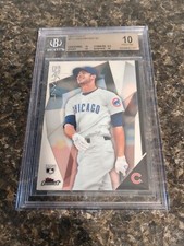 2015 FINEST #111 KRIS BRYANT SP BGS PRISTINE 10! ROOKIE Very Rare! MVP! WS CHAMP