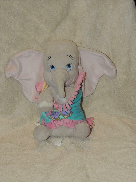 Disney Parks Babies Baby DUMBO Plush Doll Animal Blanket Parks Exclusive | eBay