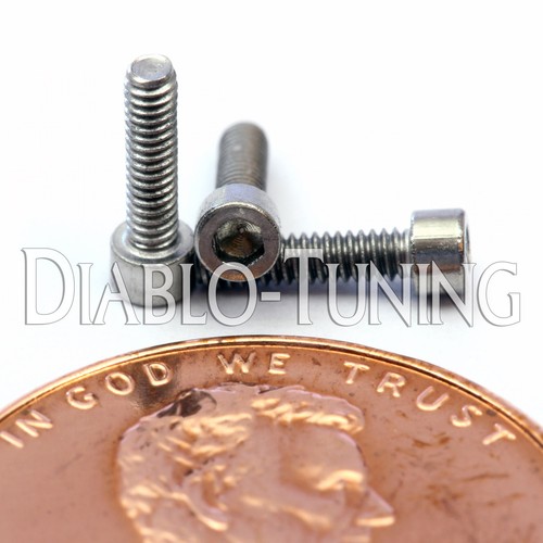 #0-80 Stainless Steel Socket Head Cap Screws, US / Inch SAE Fine Thread, A2 18-8 - Picture 4 of 6