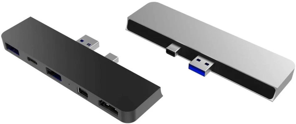 HyperDrive USB-C Hub 5-in-2 for Surface PRO 4/5/6 - HD125-BLACK - Image 3 of 4