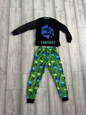 AGE 10 Matalan FLEECE MINECRAFT LOUNGEWEAR