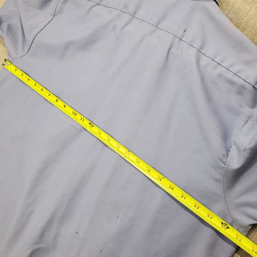 Vtg Trans World Express TWE TWA Airlines White Red Uniform Patch & Work Shirt XL - Picture 9 of 10
