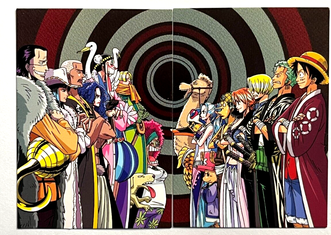 2022 ONE PIECE Epic Journey Panini Card #064-065 STRAW HAT VS