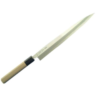 Masamoto Sohonten Yanagiba Knife 240mm, Tamahagane White Steel