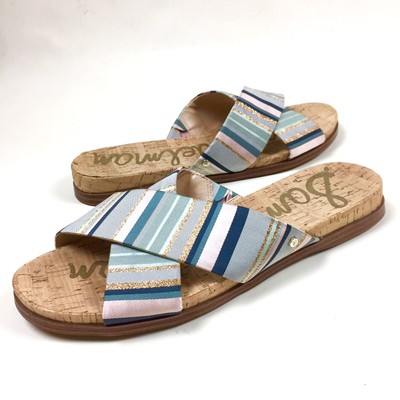 blue and gold slides