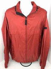 Old Navy Outlet Mens XL Red Zip Up Long Sleeve Jacket