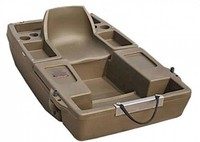 Tuff Stor The Lone Angler Tan Polyethylene 1-man Boat Tuff Stor The Lone Angler Tan Polyethylene 1-man Boat