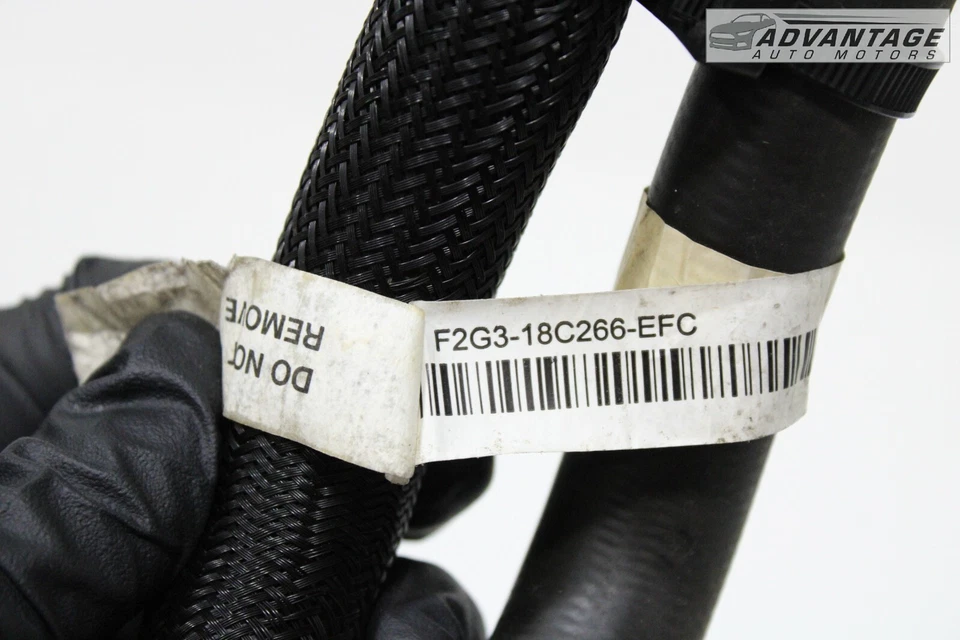 2016-2018 LINCOLN MKX AWD 3.7L HVAC AC HEATER INLET W/ OUTLET HOSE TUBE PIPE OEM - Image 4 of 4