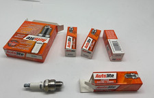 Box Of 4-autolite Copper Resistor Spark Plug 4092 Automotive Replacement