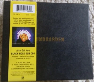 Soundgarden - Superunknown 6 Singles UK Box Set 1994 Obi Belly Band NEW sold out - Bild 1 von 4