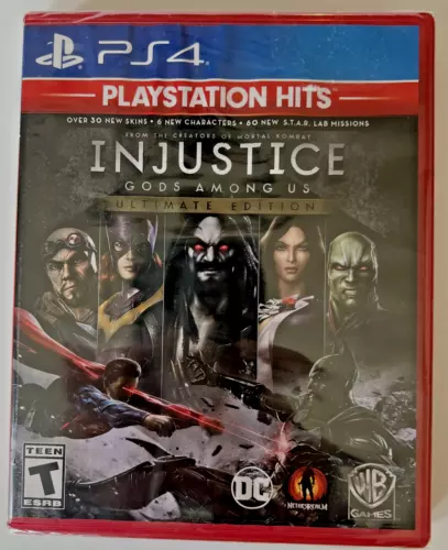 PlayStation 4 Game Injustice: Gods Among Us Ultimate Edition 2013 New Free Ship