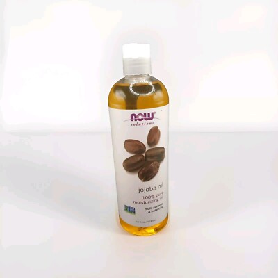 NOW Foods - NOW Solutions Moisturizing Jojoba Oil - 16 fl. oz. Exp 11/2026