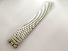 Replacement Expanding Polished Stainless Steel 19mm Watch Strap For Swatch Watch