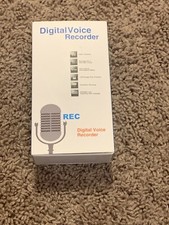 Professional Digital Voice Recorder 8gb Black