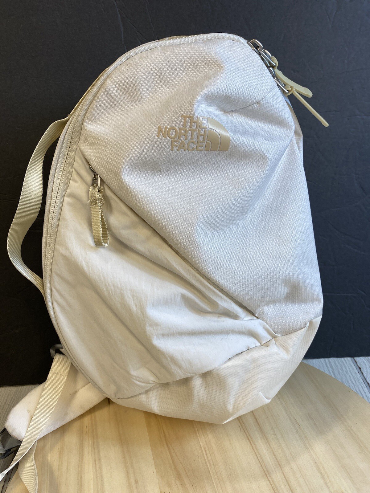 North Face Small Sling Backpack in Beige