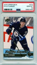 Invest!  Rookie! 2016 Upper Deck Kyle Connor #212  PSA 10 Gem Mint! #99601446 RC