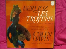 Berlioz Les Troyens Davis 5 LP BOX SET w/BOOKS 