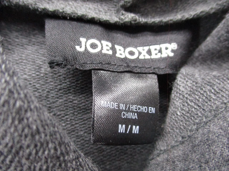 Sudadera con Capucha Joe Boxer Para Mujer Gris Mediano Blanco Púrpura V Rayas Algodón Foto 3 de 4