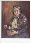 künstlerkarte R. Nitsch "Hannoveranerin"