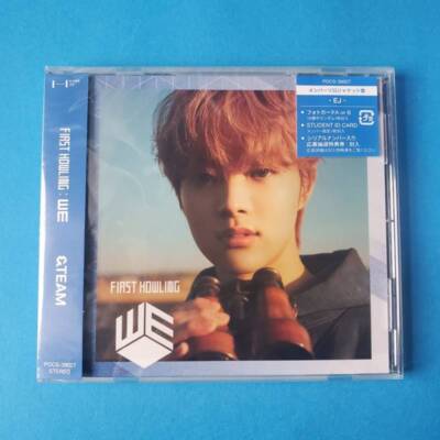 &TEAM First Howling : WE Solo Jacket Ver. CD Japan Limited K-POP