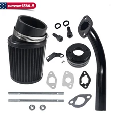 Exhaust Pipe and Air Filter Adapter Kit for Predator 212cc 196cc
