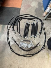 Chinese Mini Excavator Hydraulic Hose And Fitting Set Of 27 Hoses AGT Miva Rippa