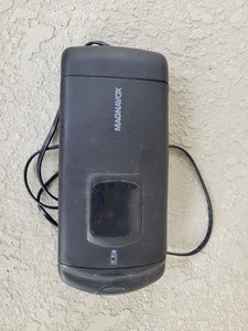 Magnavox VCR VHS Tape Rewinder portable black electronic parts repair not work