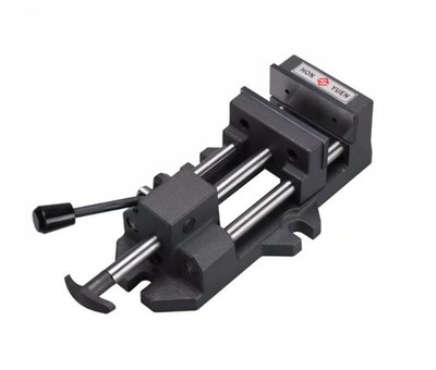 Drill Press Vice; Quick-action Clamp for Bench Drills; Woodworking Bench Vice