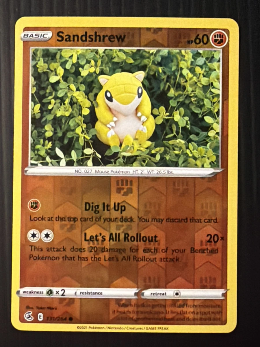 Sandshrew In Pokémon Individual Trading Cards for sale | eBay