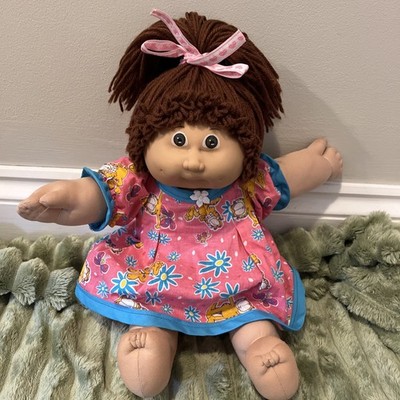 Schöner Vintage Cabbage Patch Kid Brünette HM4 Jesmar Factory 