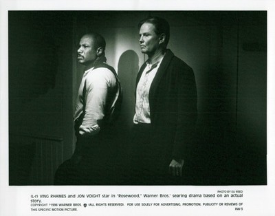 Ving Rhames Jon Voight Silver Gelatin Print Eli Reed Rosewood Movie Still 1996