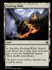 2015 Tarkir Dragonfury Evolving Wilds Promo/Common #248