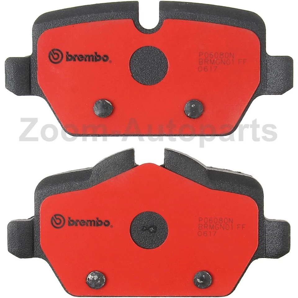 Kit de pastillas de freno delanteras traseras Brembo OE para 2013 2014 2015 2016 Mini Cooper Paceman Foto 3 de 4