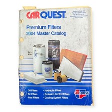 Vintage Carquest Premium Filters 2004 Master Catalog Blue Automotive Paperback