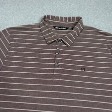 Travis Mathew Polo Shirt Mens Large Pima Cotton Stretch Athleisure Golf Sports