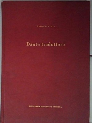 Groppi DANTE TRADUTTORE