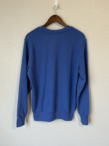 Majestic Chicago Cubs Sweatshirt Adult Size Large Blue MLB Baseball Mens - Picture 6 of 8
