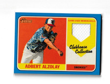 /99 JSY 2018 Topps Heritage CLUBHOUSE COLLECTION BLUE ADBERT ALZOLAY Mets MINT