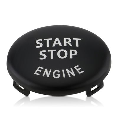 #ad Black Start Stop Engine Button Switch Cover For BMW E87 128i 130i 135 120i 125i $10.22