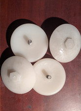 (4) Wilden PVDF P02-4550-21-500 (???) Outer Piston for K81B READ DESCRIPTION