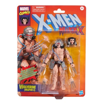 Marvel Legends X-Men Retro Wolverine (Weapon X) Actionfigur