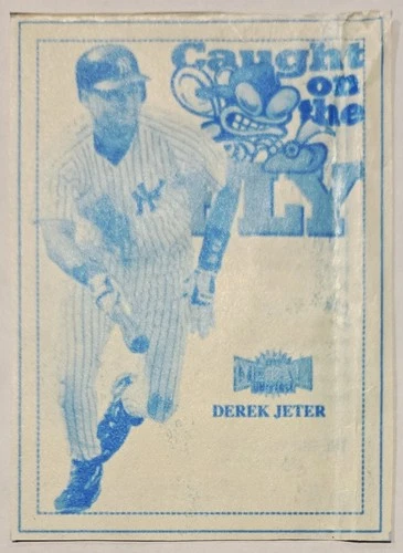 Derek Jeter 1999 Fleer Metal Universe #238 Gem Masters PMG 1/1 Blueline Proof